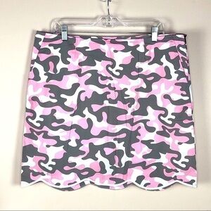 Golftini Skort pink camo print